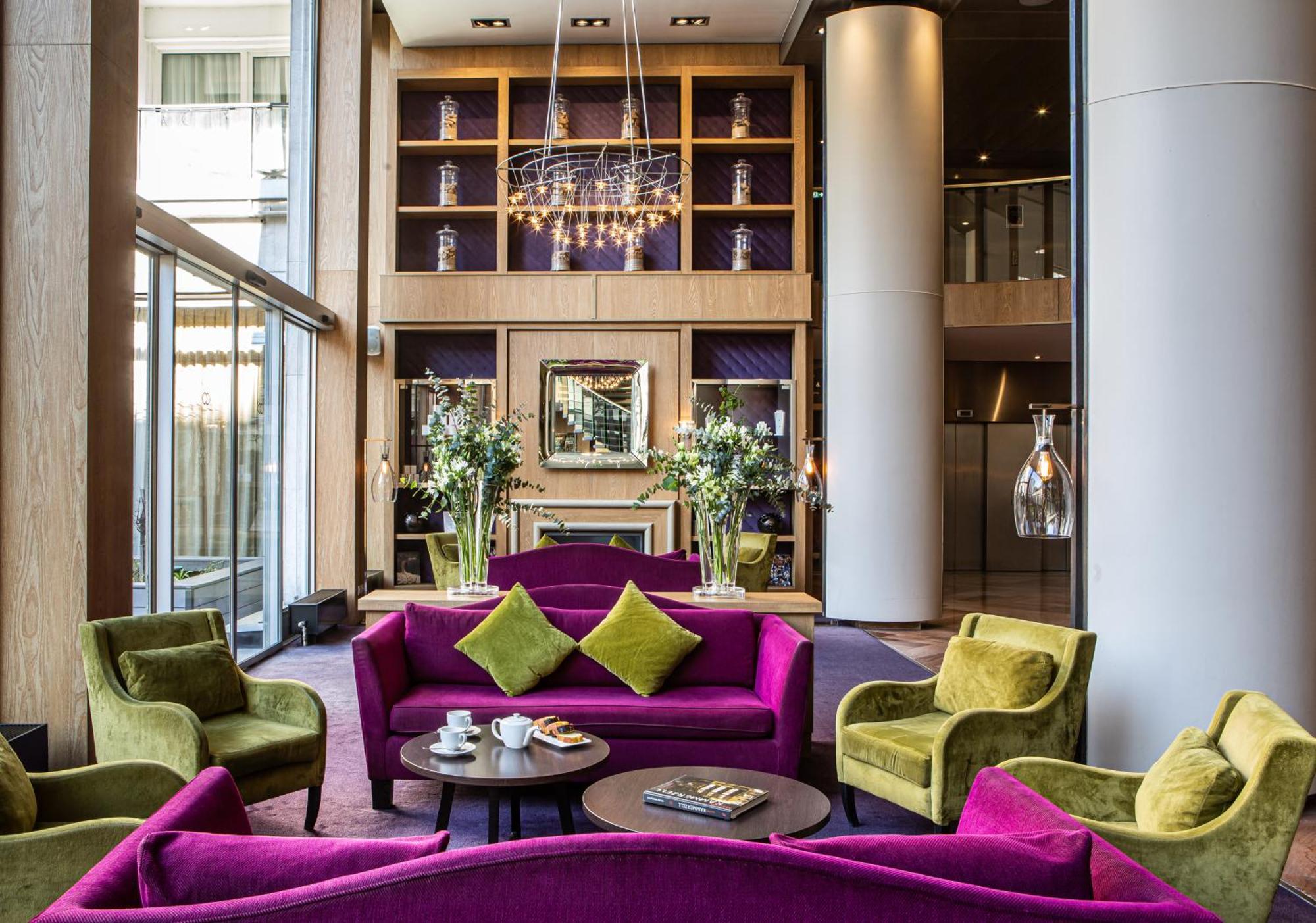 Sofitel Strasbourg Grande Ile Hotell Exteriör bild The lobby of the hotel